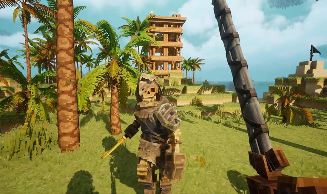 Free Minecraft-Valheim RPG Mashup Available