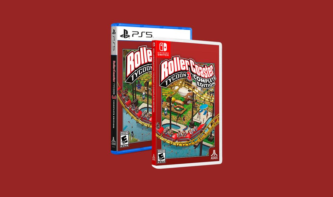 RollerCoaster Tycoon 3 Complete Edition: Physical Release Confirmed for PS5 and Switch